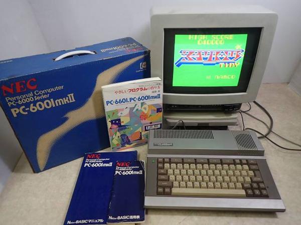 NEC PC-6001 本体 フルメンテナンス レトロパソコン 動作品 ① 【公式