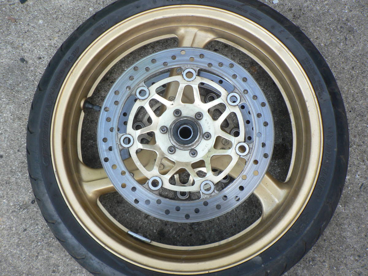 ◇◇NC39 フロントホイール タイヤ付 純正 CB400SF◇◇7u9 F 2026年