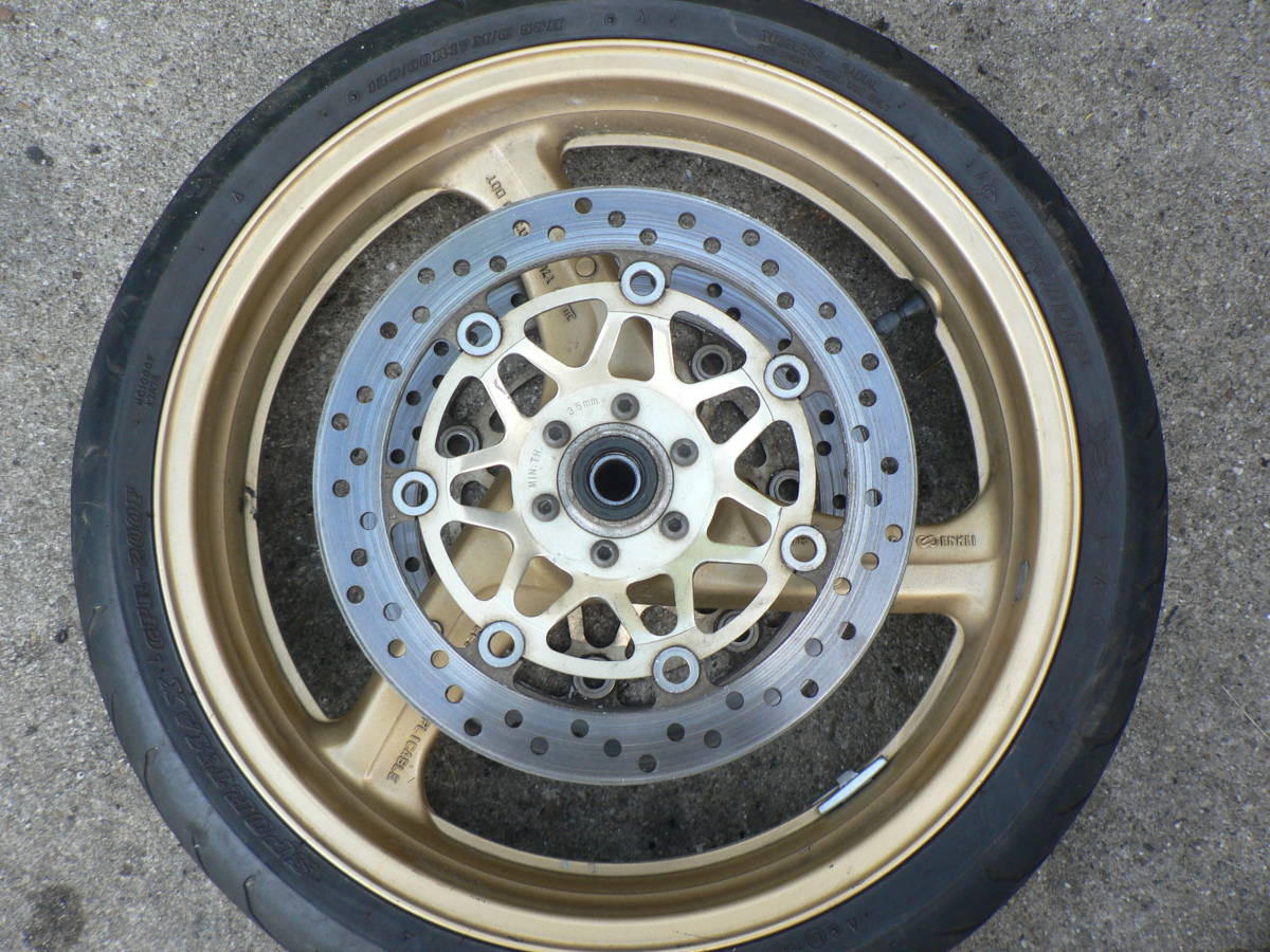 ◇◇NC39 フロントホイール タイヤ付 純正 CB400SF◇◇7u9 F 2026年