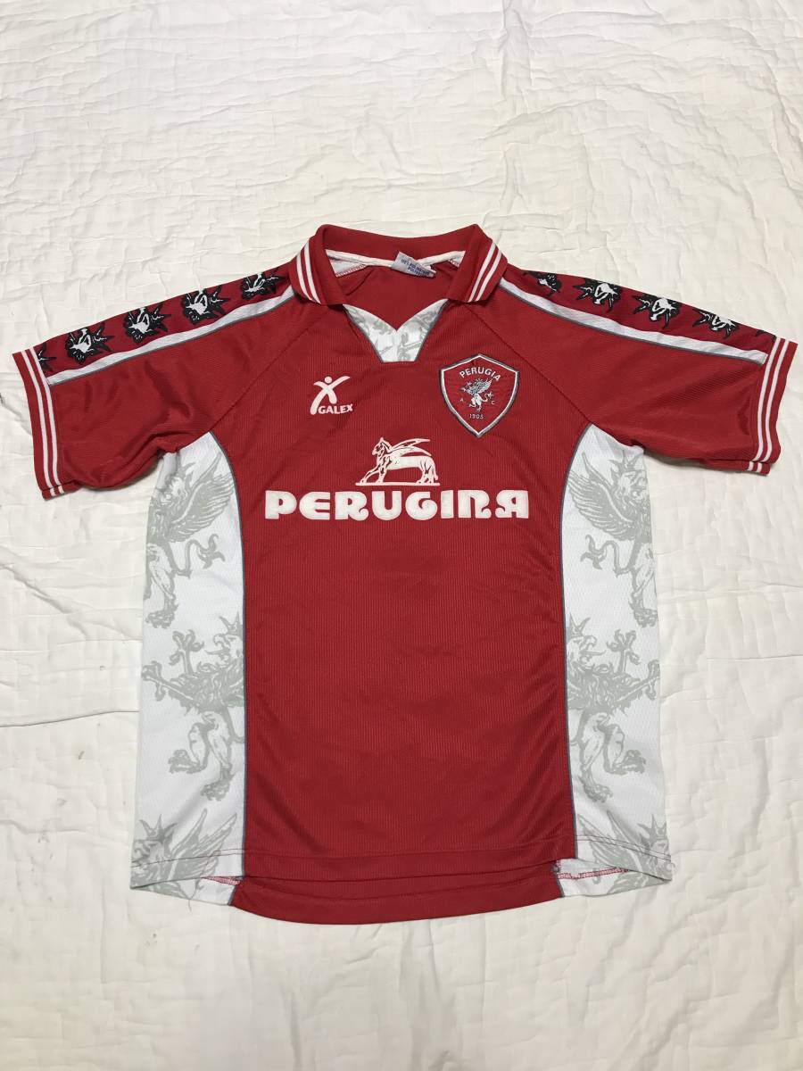 R*O様 新品未使用GALEX Perugia NAKATA 7 ユニフォーム ペルージャ 中田英寿 ユニフォーム 1999-2000 Galex #7 NAKATA 中田
