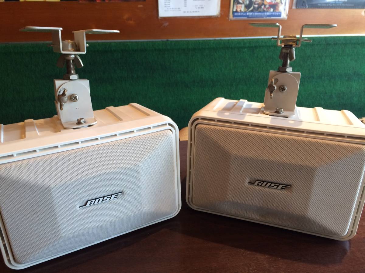 BOSE ボーズ 101MM スピーカーシステムペア ホワイト BOSE 101 MM