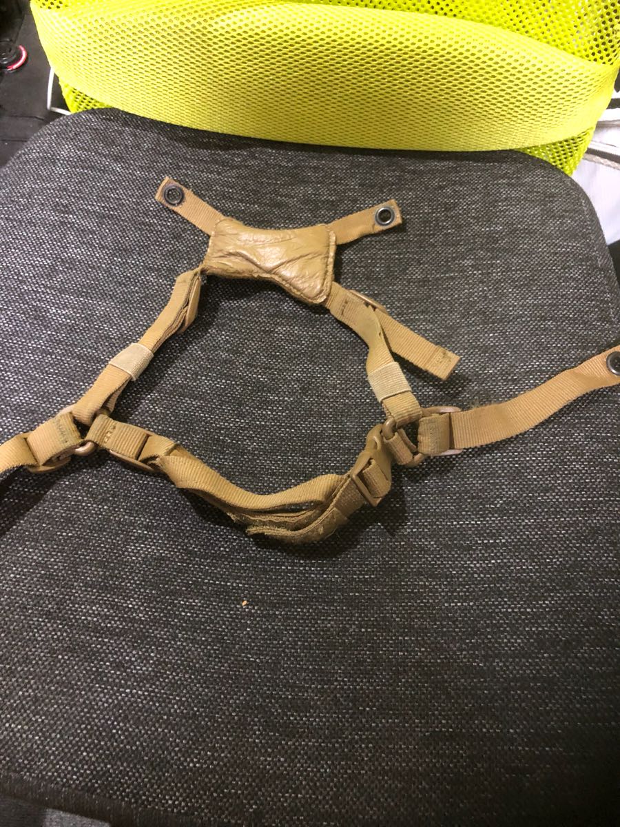 海さま専用 米軍放出品 実物 GENTEX 海兵隊ECH 専用チンストラップ CHIN STRAP