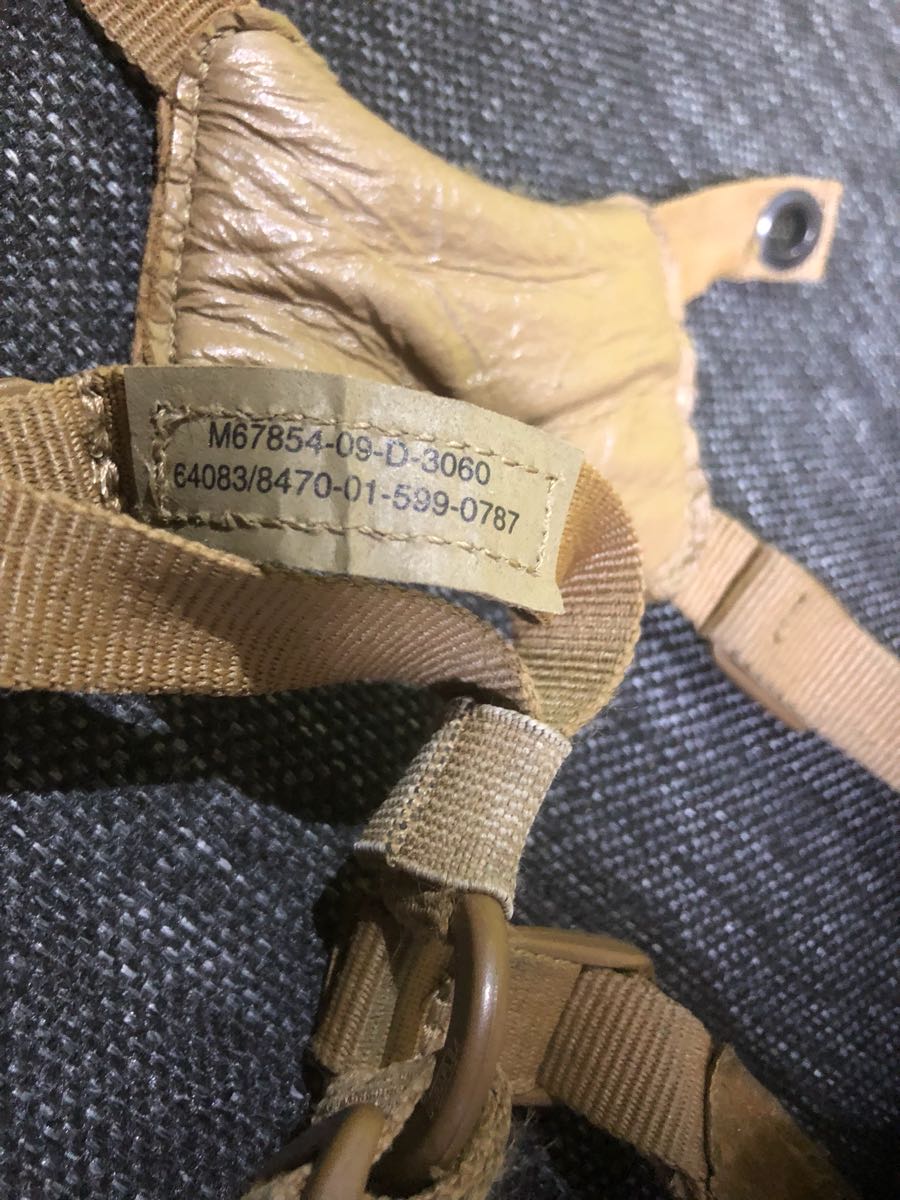 海さま専用 米軍放出品 実物 GENTEX 海兵隊ECH 専用チンストラップ CHIN STRAP