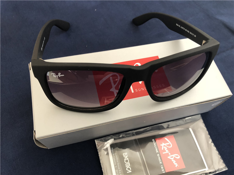 未使用 人気 レイバ ン サングラス メガネ RB4165 JUSTIN 601/8G 眼鏡 サングラス