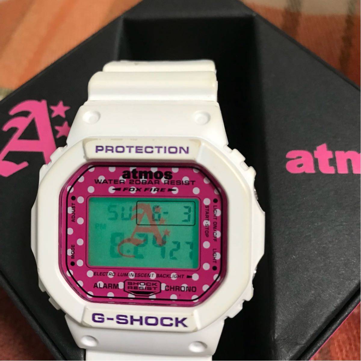 atmos × G-SHOCK 箱・取説付き アトモス Gショック 即決 腕時計 DW