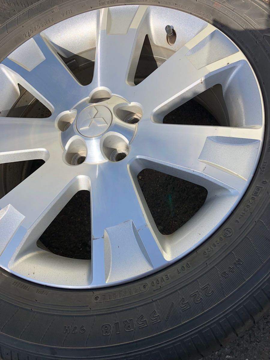 ミツビシ 純正アルミ 18インチ4本セット デリカ D5 225/55R18 【公式通販】