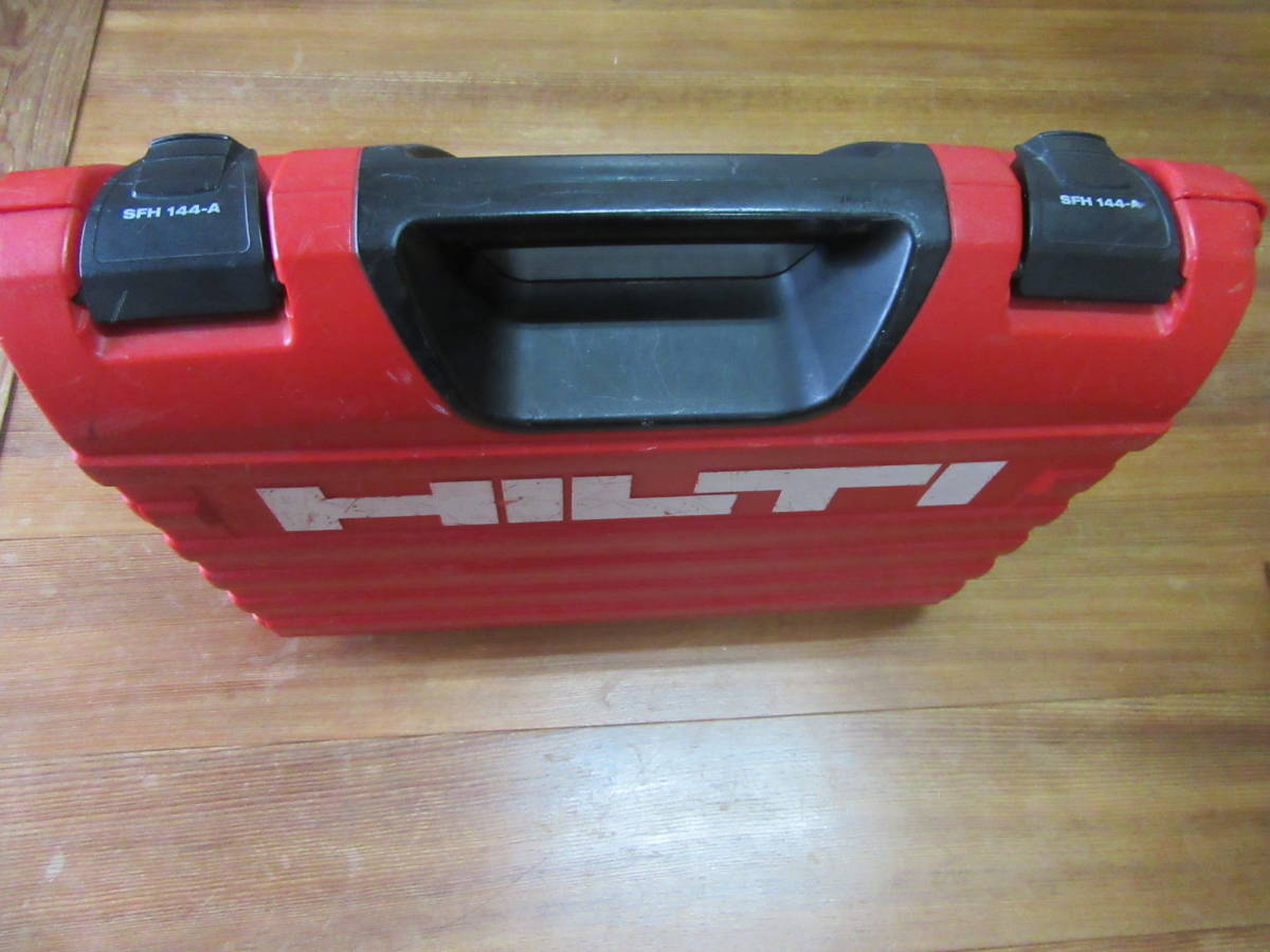 ジャンク、ヒルティHILTIインパクトドライバーSID-144-A、ドリルドライバー、ハンマードリルSFH-144-A、_1