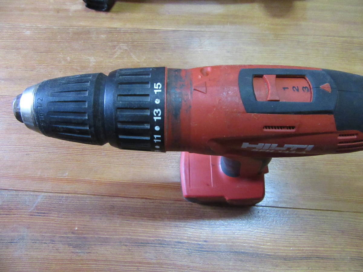 ジャンク、ヒルティHILTIインパクトドライバーSID-144-A、ドリルドライバー、ハンマードリルSFH-144-A、_2