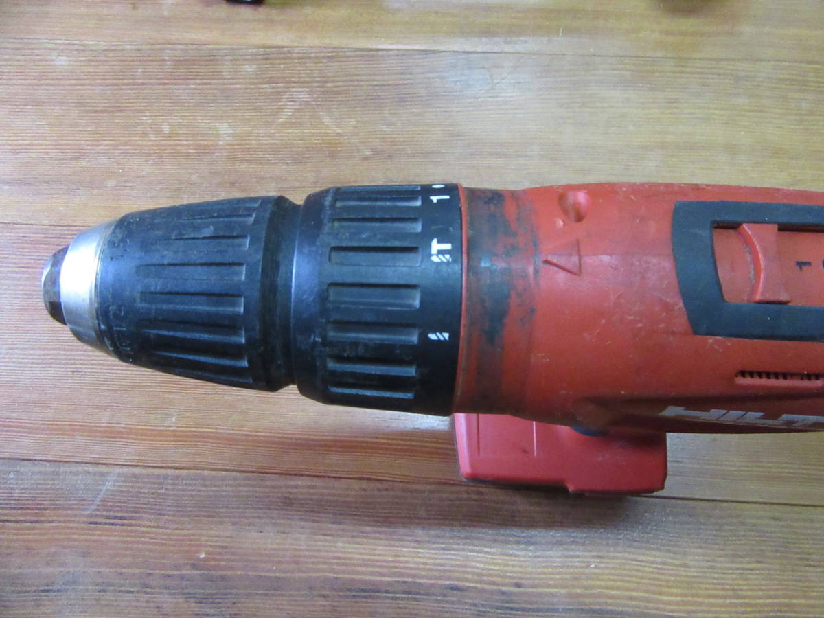 ジャンク、ヒルティHILTIインパクトドライバーSID-144-A、ドリルドライバー、ハンマードリルSFH-144-A、_3