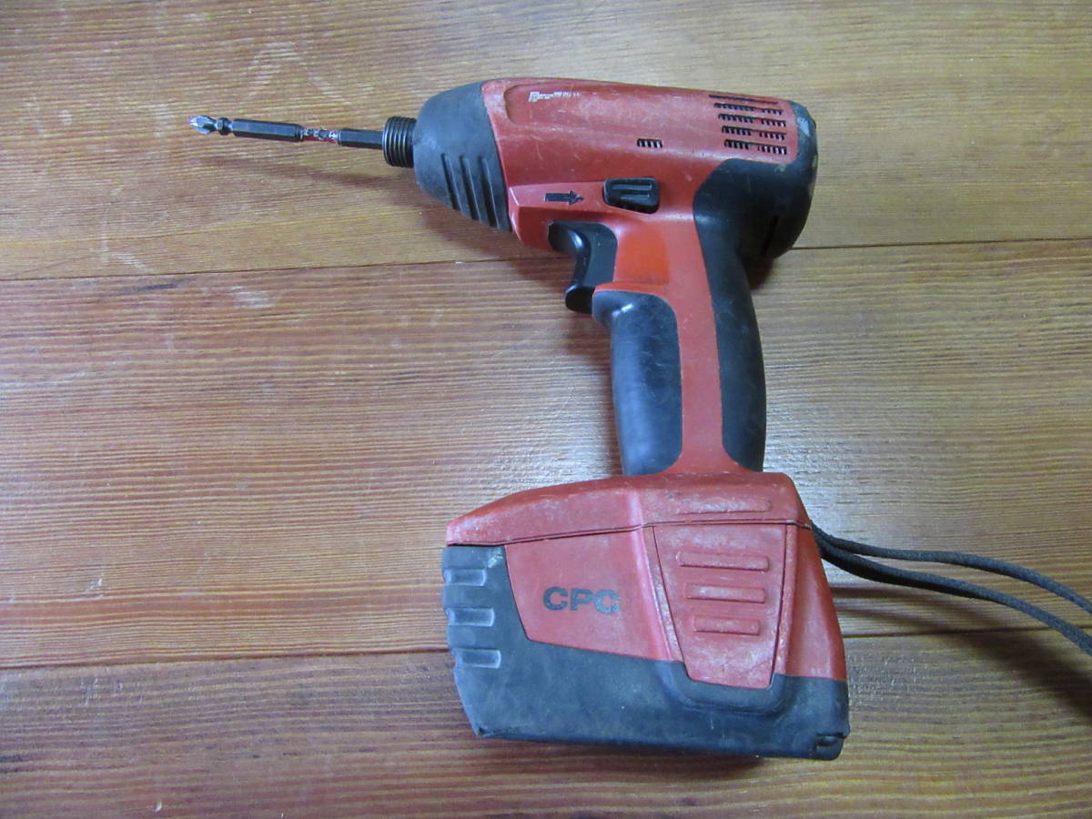 ジャンク、ヒルティHILTIインパクトドライバーSID-144-A、ドリルドライバー、ハンマードリルSFH-144-A、_4