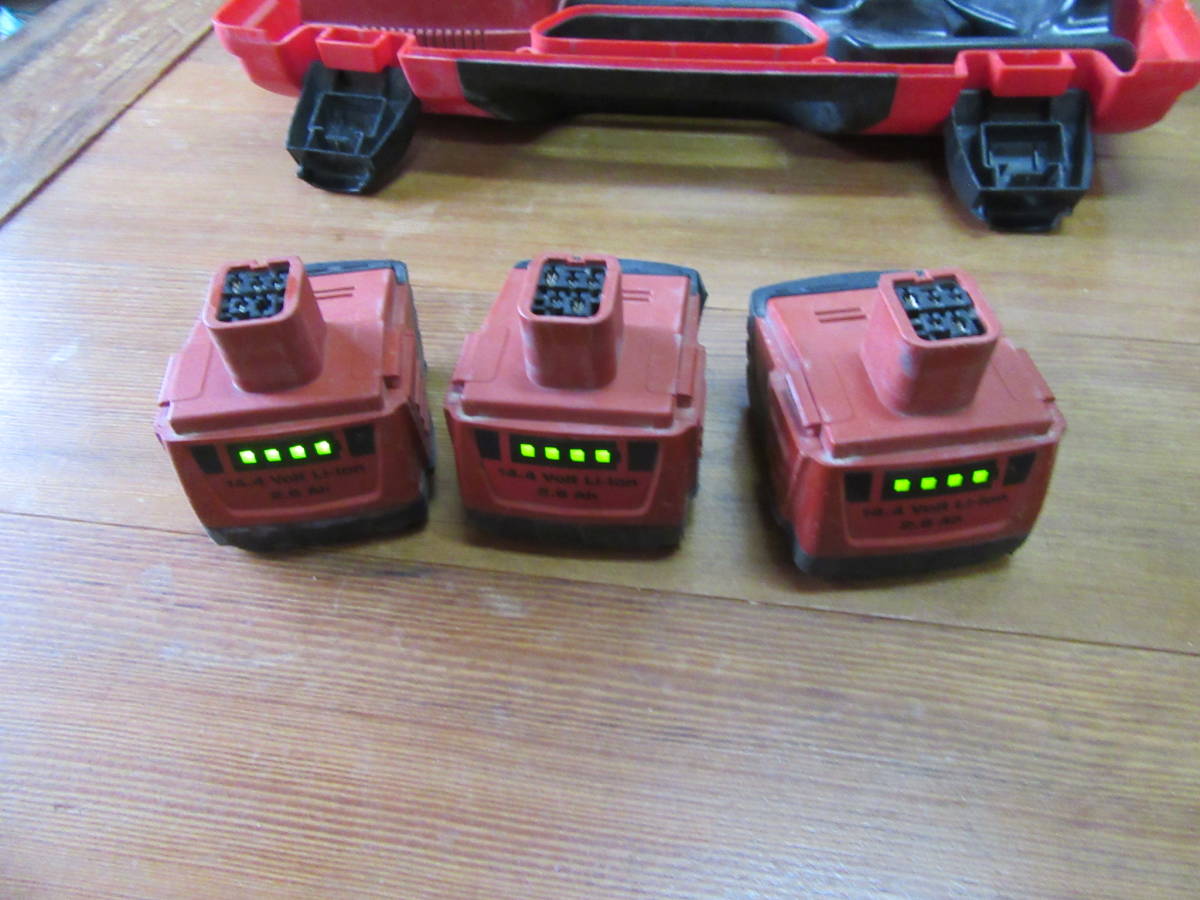 ジャンク、ヒルティHILTIインパクトドライバーSID-144-A、ドリルドライバー、ハンマードリルSFH-144-A、_9