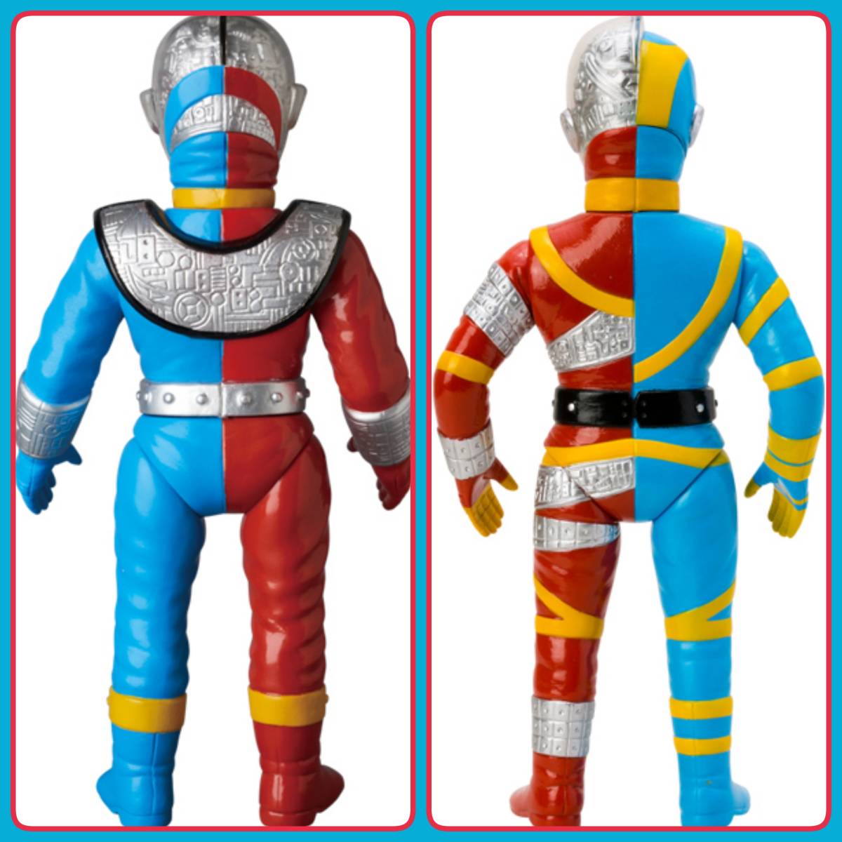 メディコム・トイ×東映レトロソフビ☆人造人間キカイダー＆キカイダー 