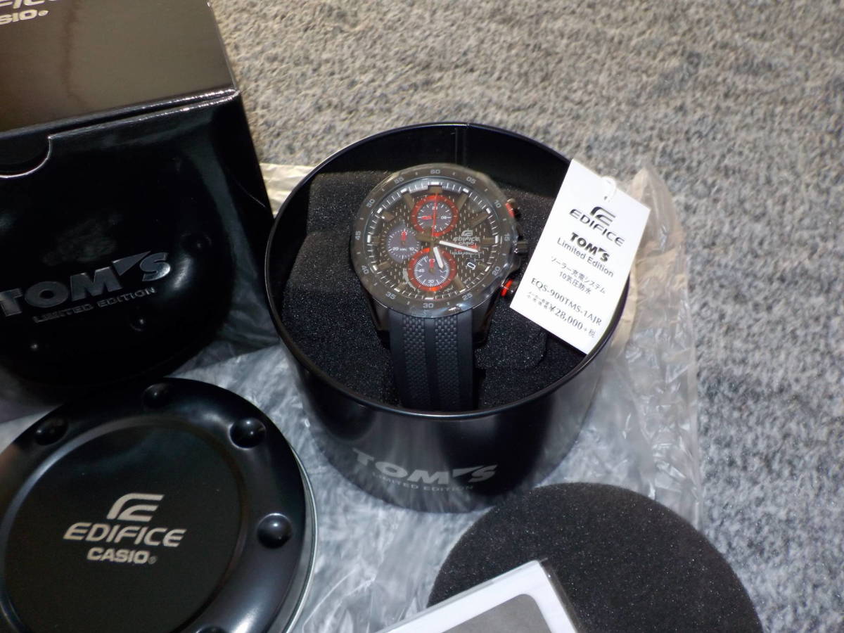 Edition TOM'S Limited Edifice CASIO EQS-900TMS-1AJR Casio カシオ