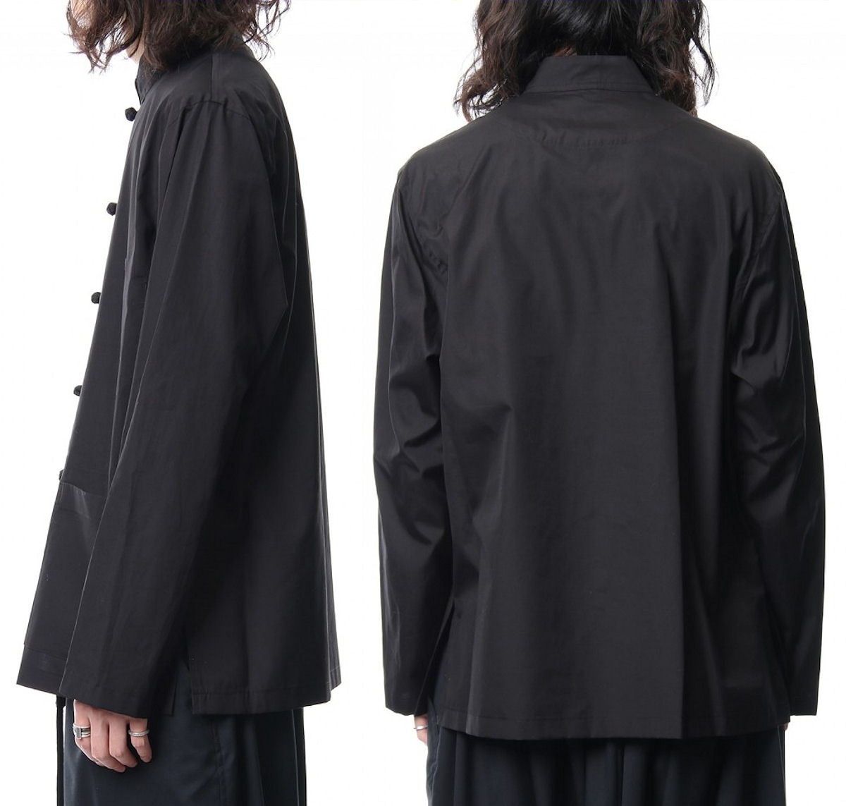 美品 ヨウジヤマモト Ground Y '18S/S China Shirt 100/2 Broad