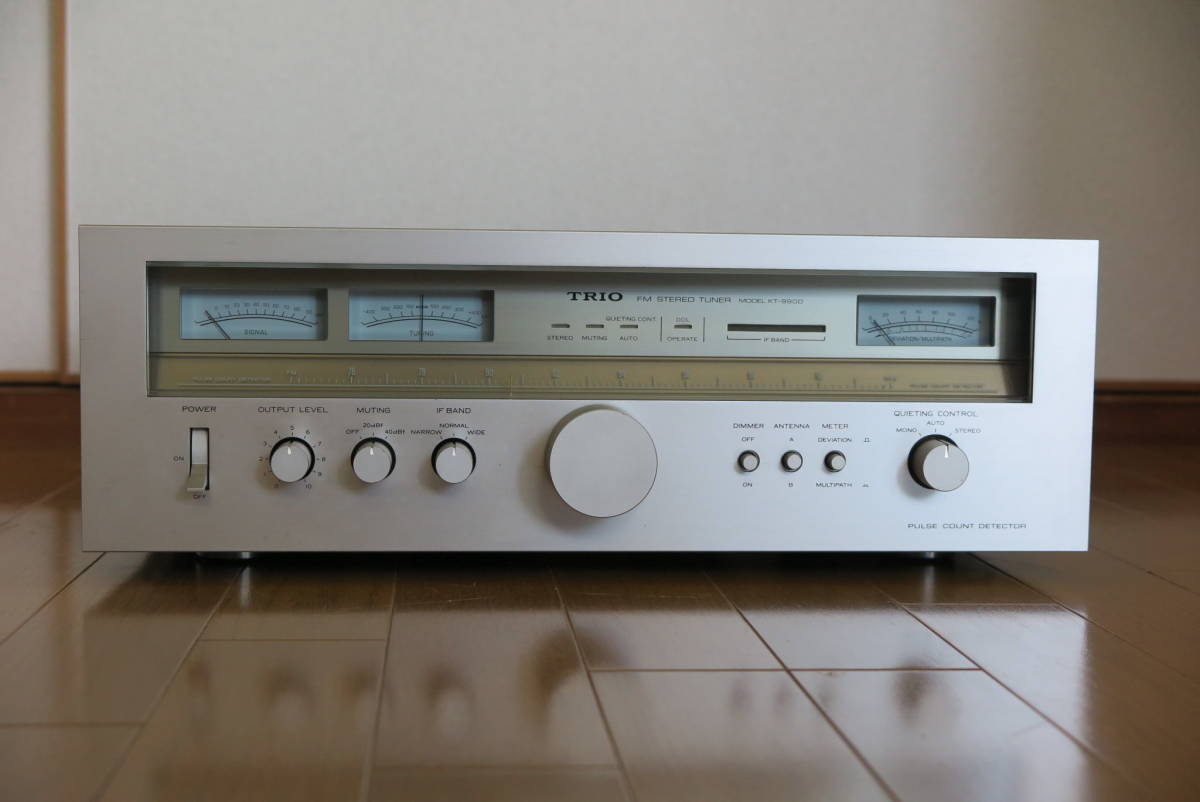 KT-9900 TRIO FMステレオチューナー トリオ FMチューナー 高級機 