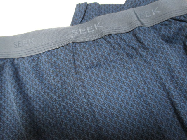SEEK　シーク　ロングパンツ　ステテコ　　高い吸保湿性　　消臭効果　　２枚セット　ズボン下　　ひざ下丈　　Ｌサイズ