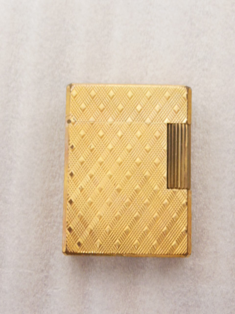 デュポン S.T. Dupont ライン1S チェック ゴールド ローラー ライター