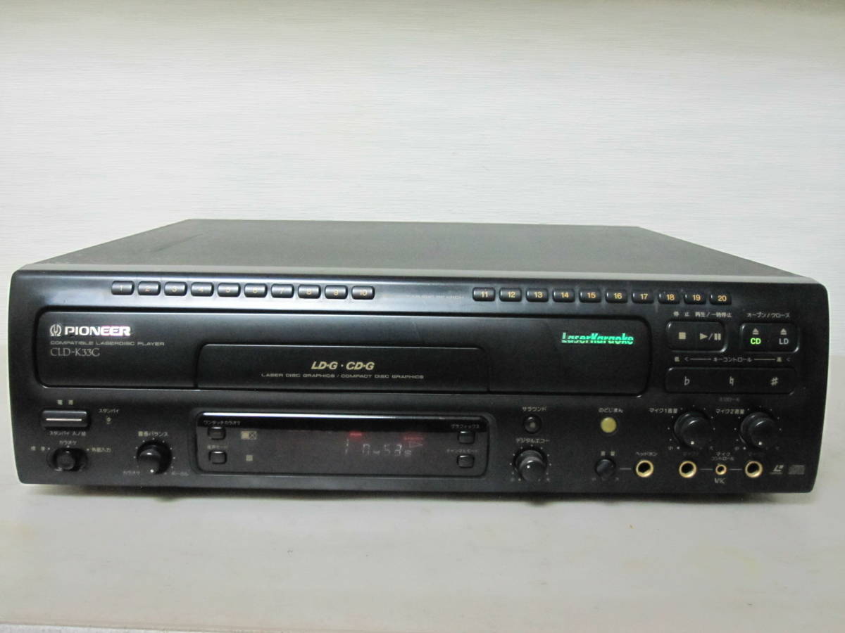 PIONEER CLD-R4 CD LD プレーヤー リモコン付