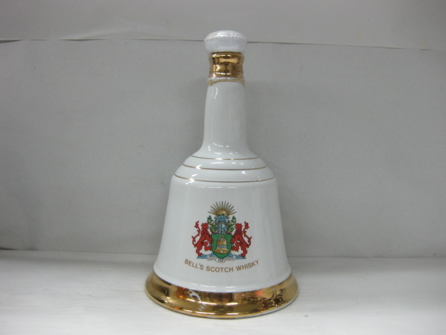 古酒【未開栓】BELL'S/ベル 結婚記念ボトル・FINE OLD 2本セット 陶器