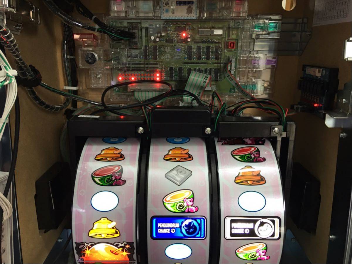 輪るピングドラム パチスロ 実機 北電子 コイン不要機 パチスロ実機 
