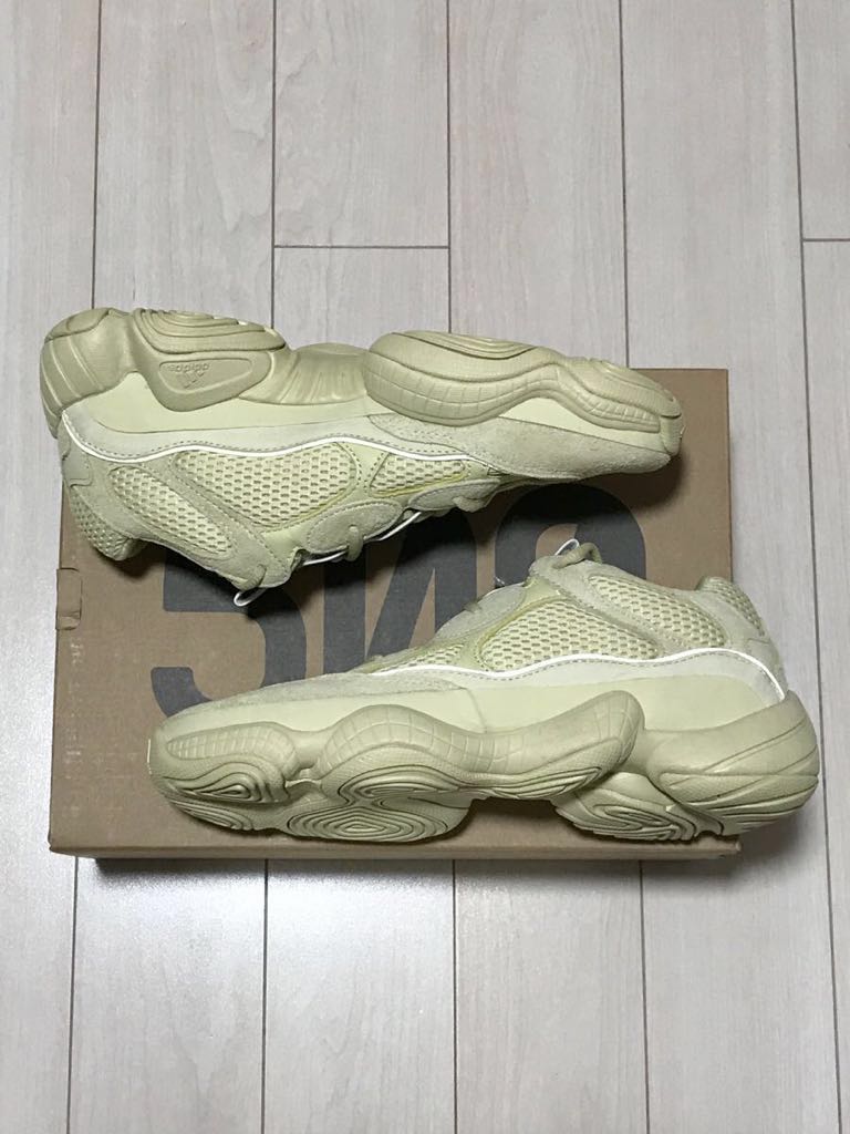 国内正規品 新品未使用 26.5cm US8.5 Adidas YEEZY 500 SUPERMOON
