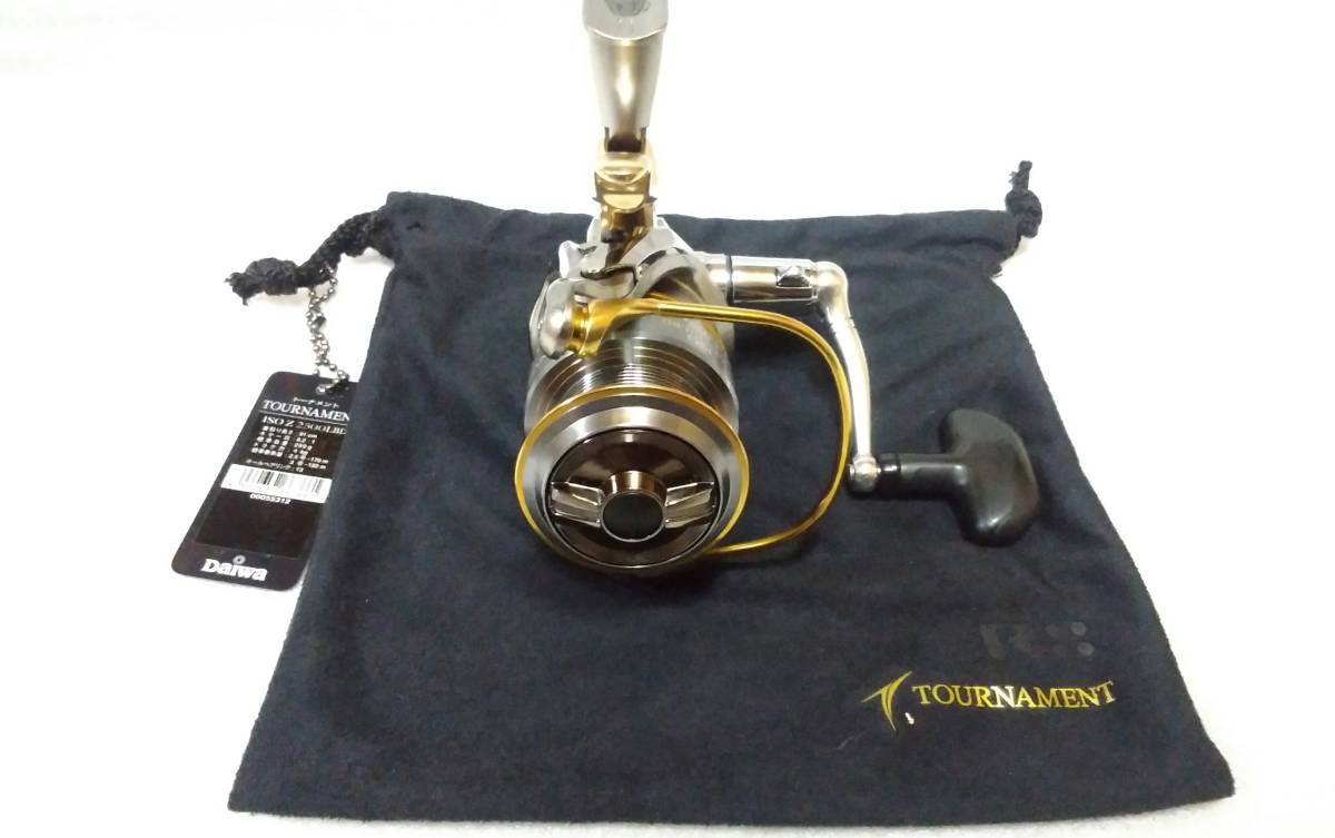 ☆【美品】ダイワLBリール『06トーナメントISO Z2500LBD』RCS