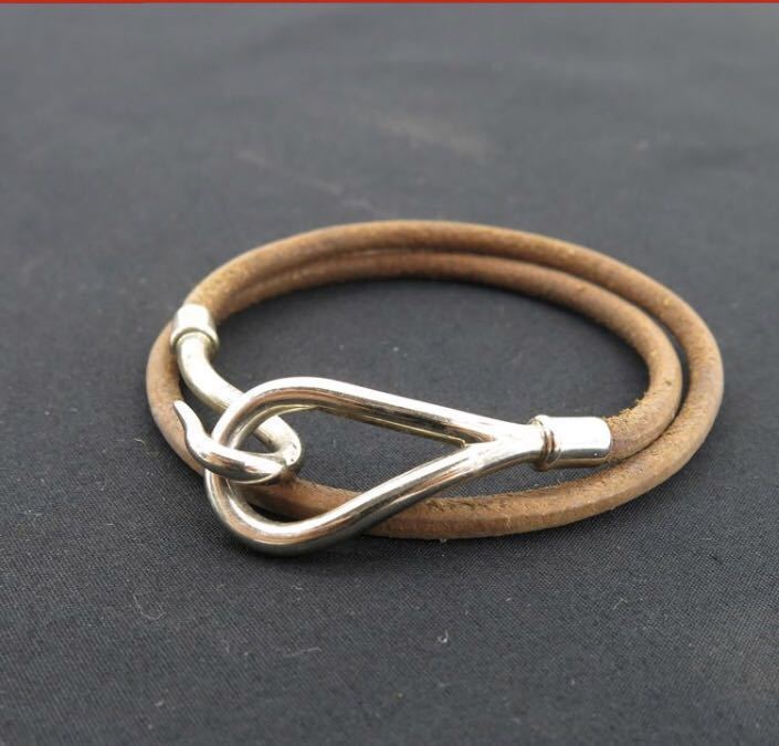 1078】HERMES エルメス ジャンボブレス 2連ブレスレット チョーカー