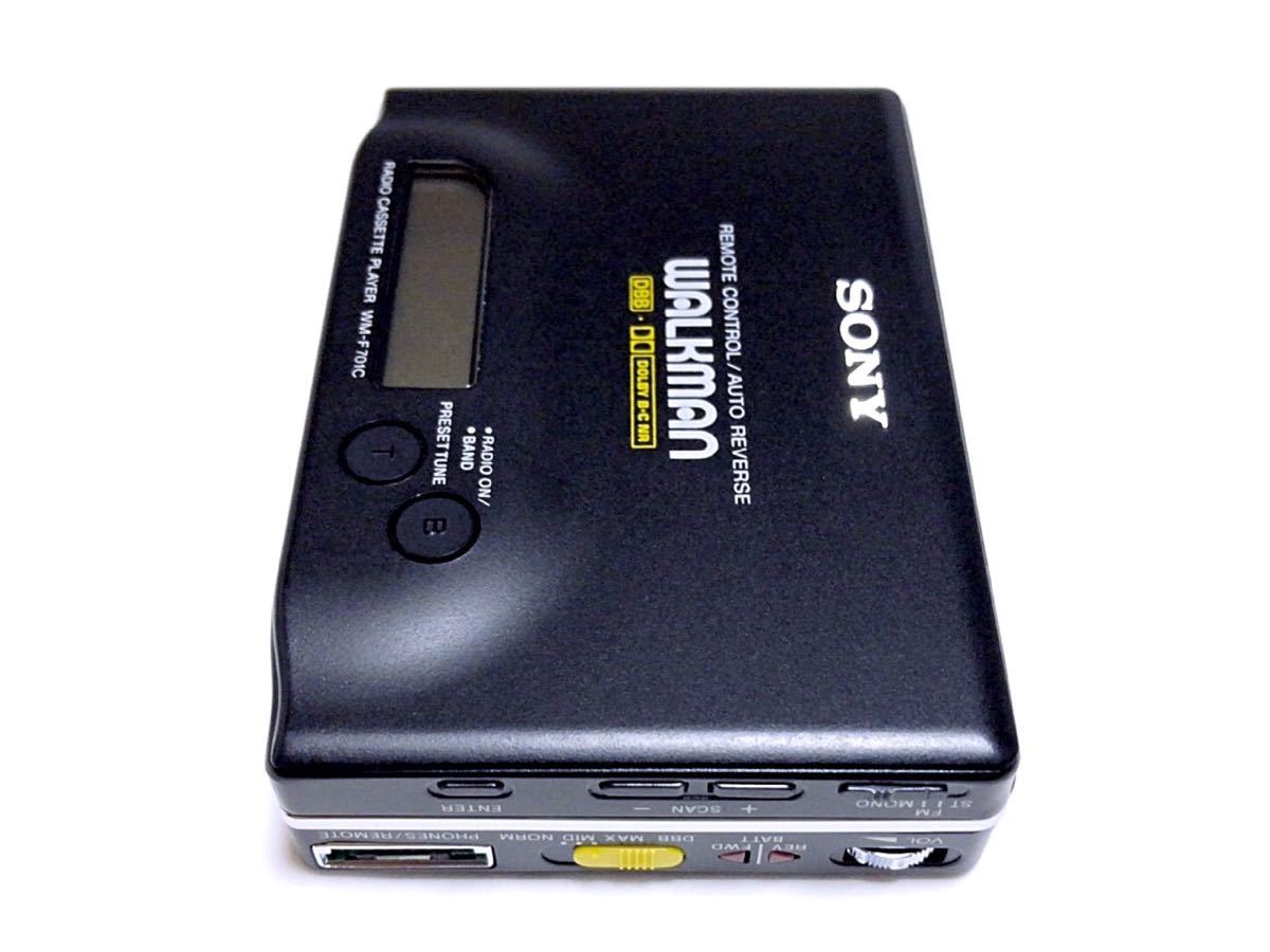 SONY/ソニー ラジオ カセットプレーヤー ウォークマン WM-F701C(再生