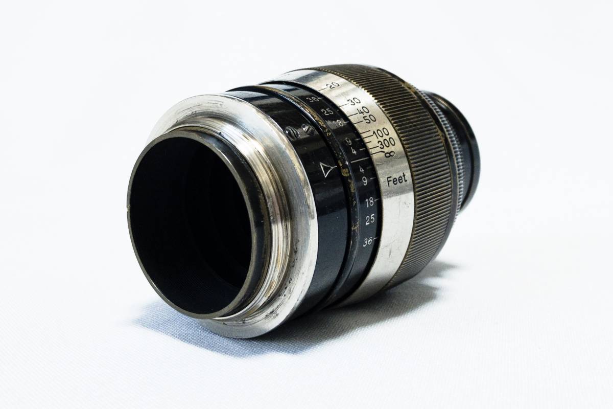 希少 ライカ ニッケル エルマー 9cm f4 ダルマ LEICA FAT ELMAR 90mm 