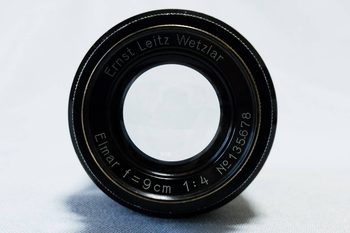 希少 ライカ ニッケル エルマー 9cm f4 ダルマ LEICA FAT ELMAR 90mm 