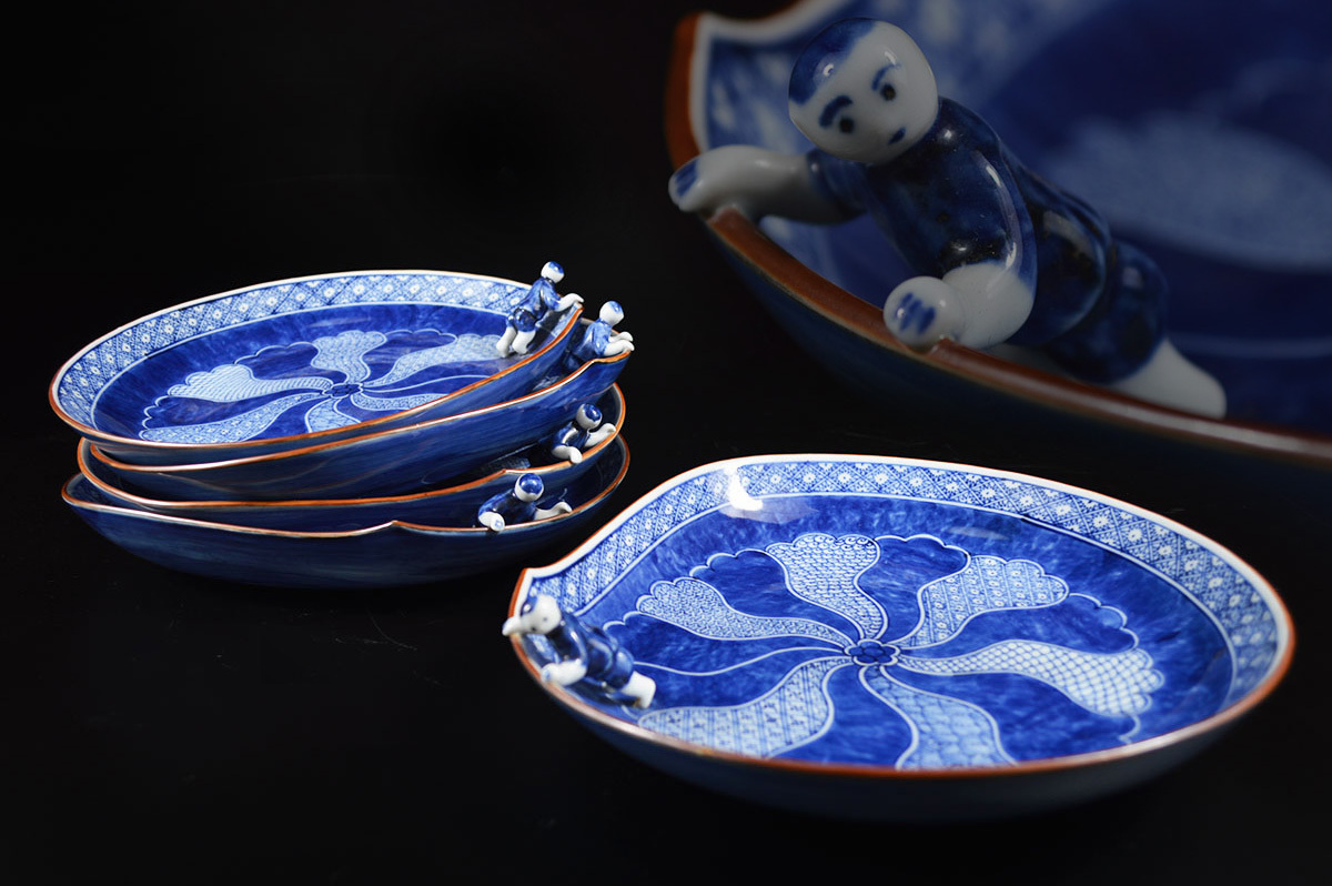 三代 伊東陶山 京焼 笹絵茶盌 共箱合布証書 抹茶碗 【幸 特別展】秀逸