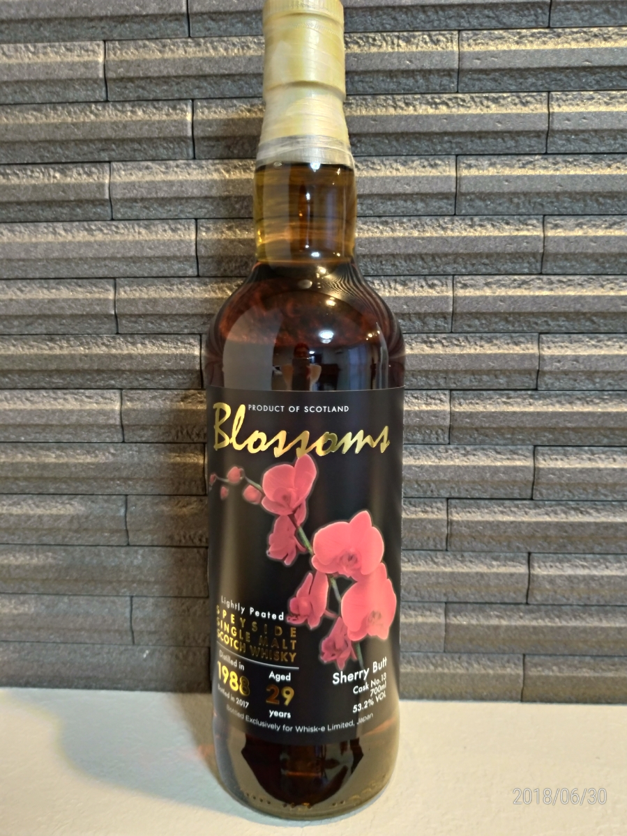 BLOSSOMS ブロッサムズ MACALLAN マッカラン 1988 29年 SHERRY  