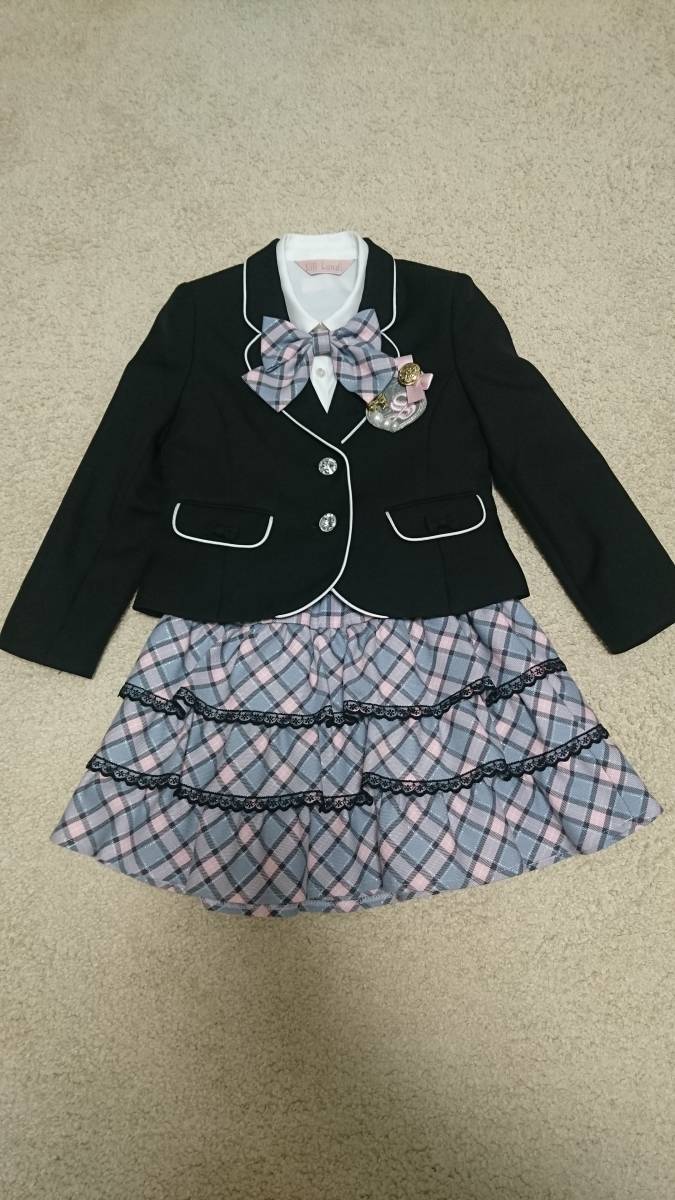 120 Lili Lundi リリィランディ 入学式 卒園式 結婚式 茶ピンク リリィ