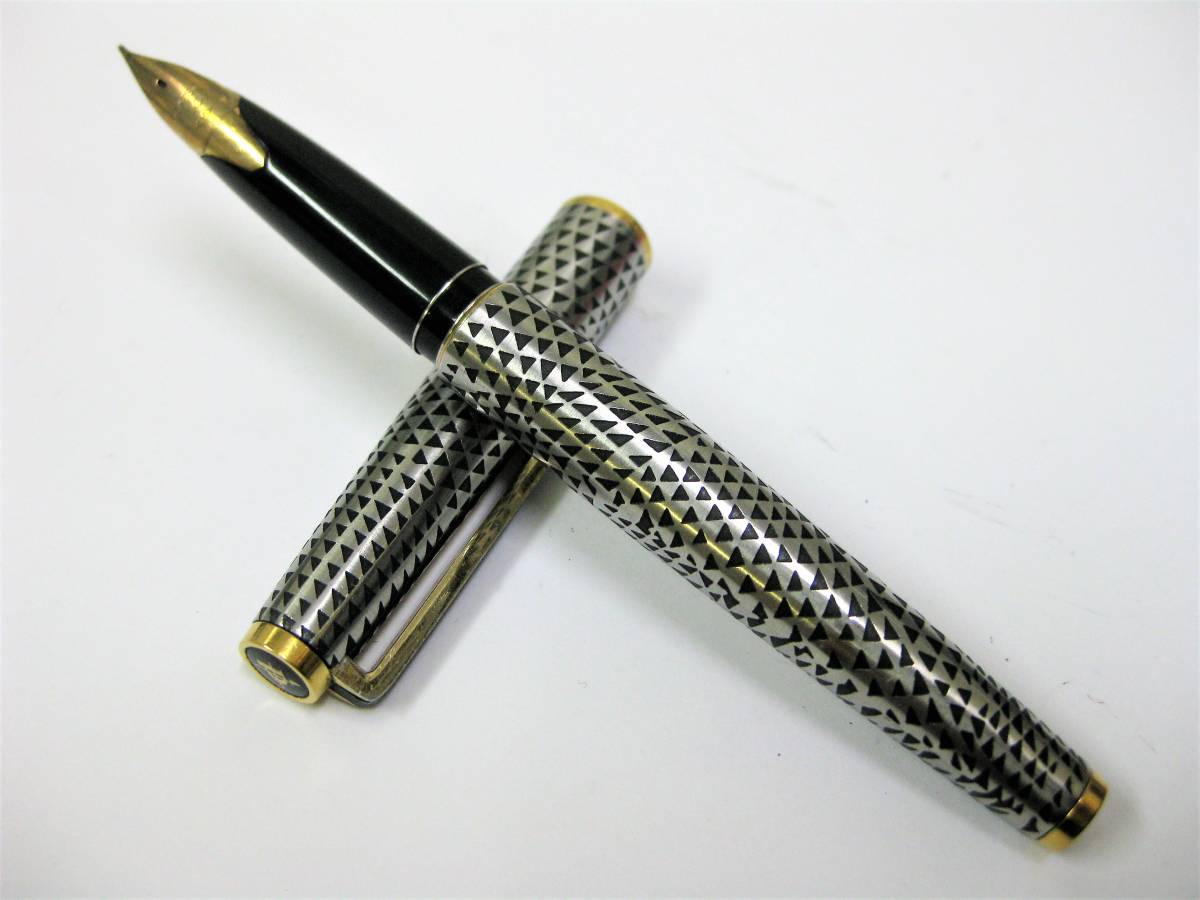 PILOT/パイロット CUSTOM カスタム 万年筆 ペン先18K-750刻印 △三角総