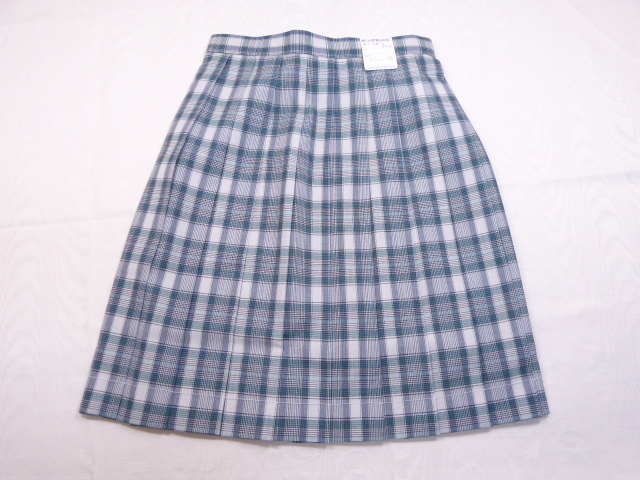 新品　サイズW63 L51　狭山清陵　チェック柄　サマースカート　制服　学校　イサミ (検 高校 中学 女子高 通学 セーラー服 ブレザー 学園
