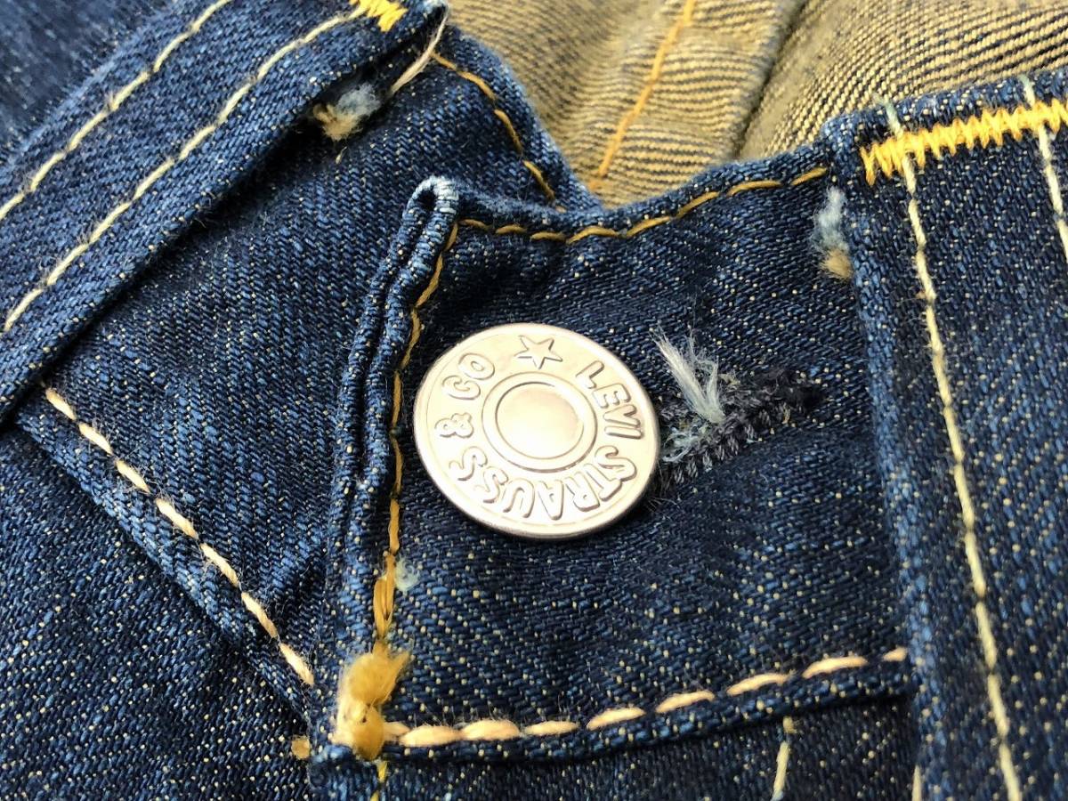 新品 最高傑作 LEVI'S RED リーバイス レッド 07M S03 USED加工 立体