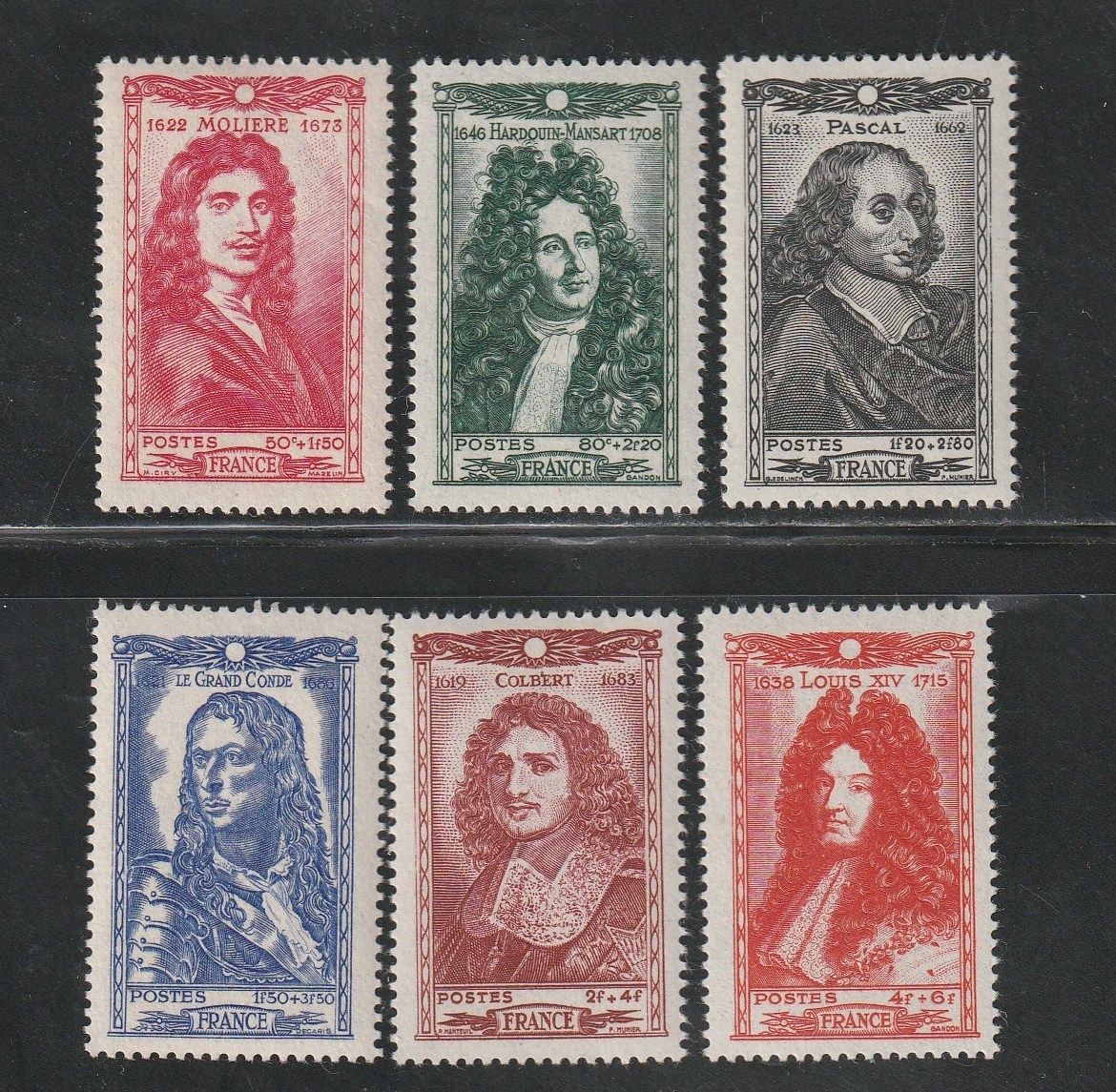 フランス 慈善 著名人 17世紀の偉人 1944年 6種完 Scott B179 B184 ヨーロッパ 売買されたオークション情報 Yahooの商品情報をアーカイブ公開 オークファン Aucfan Com