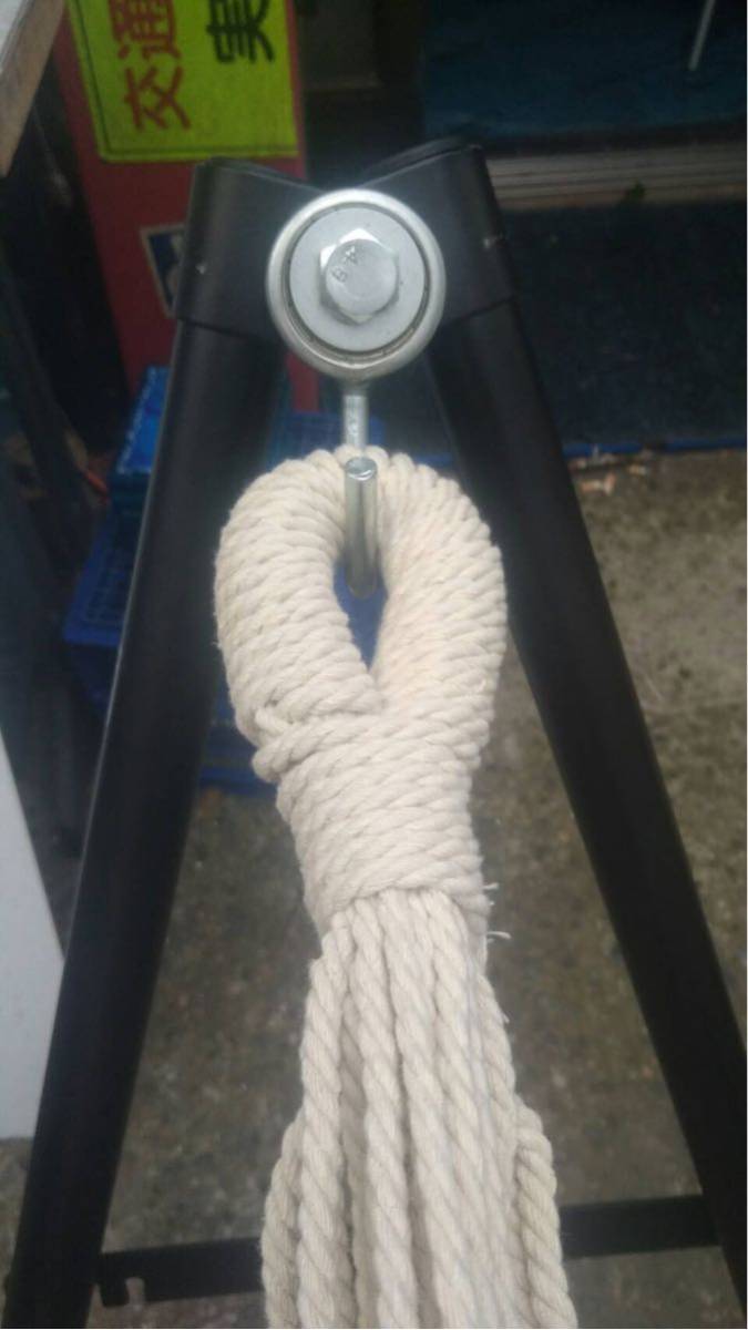 ポータブルハンモック&ハンモックチェア2WAY自在式新古品物ですケース付き_6