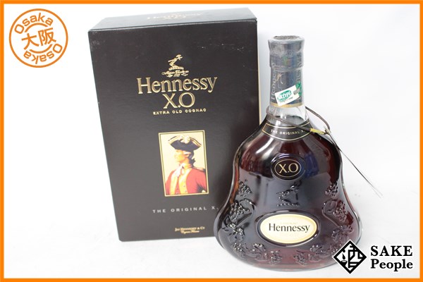 ◆注目! ヘネシー XO 黒キャップ 箱付 コニャック ブランデー 700ml 40% MC