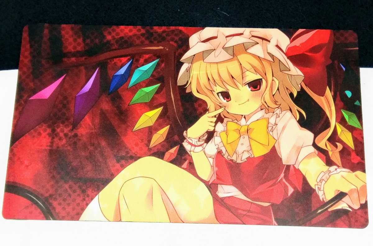 東方Project フランドール プレイマット ETERNAL LAND 東方Project】【Bフランドール・スカーレット】東方Project 大判ラバー