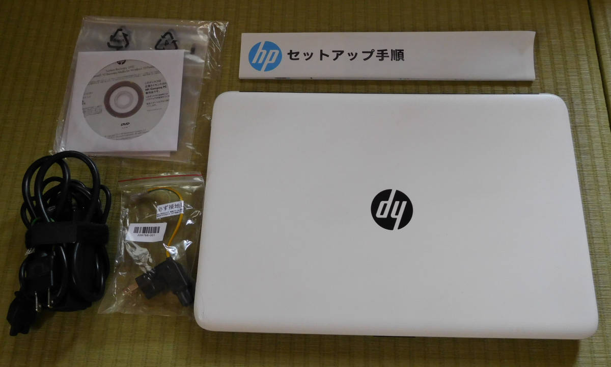 ヒューレットパッカード ノートパソコン P3C48PA#ABJ A4-5000 1.5G 4G 