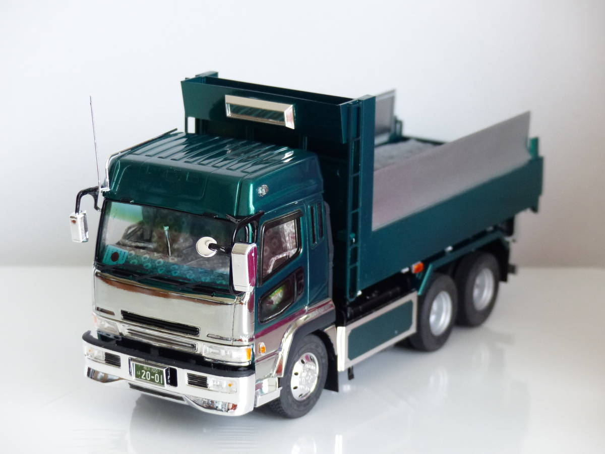 スーパーグレート アオシマ 1⁄32 ダンプ デコトラ 0 | 三菱ふそう 未