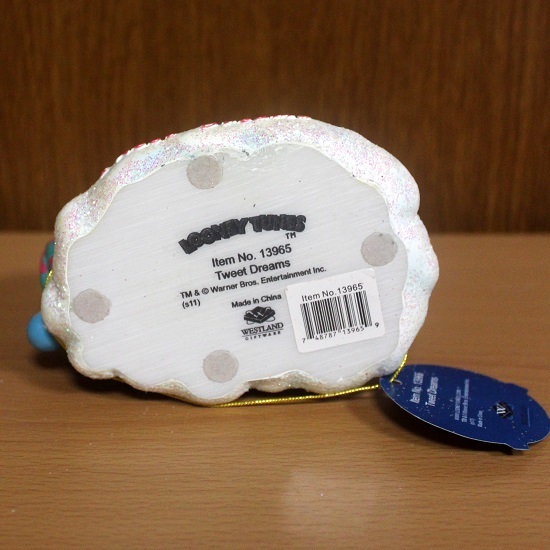 ルーニーテューンズ 　トゥイーティー ミニ　ボビング　フィギュア　陶器　置物