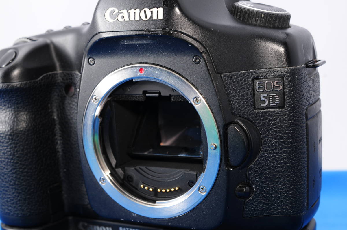 EOS 5D、BG-E4 一眼レフカメラ 作例あり実働品元箱付き 初代 Canon