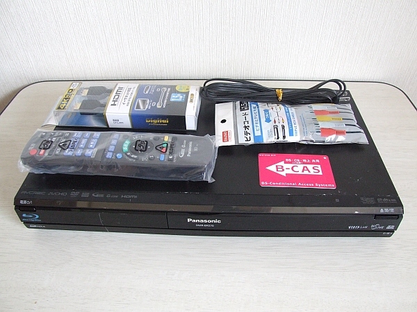 【HOT，大得価】 Panasonic DIGA DMR-BR570 BDレコーダー BD-218(パナソニック)｜売買されたオークション情報、yahooの商品情報をアーカイブ公開 - オークファン パナソニック
