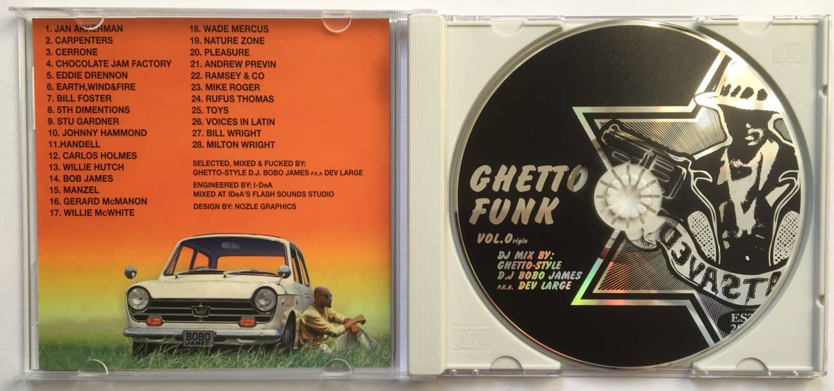 BOBO JAMES / GHETTO FUNK VOL.0rigin