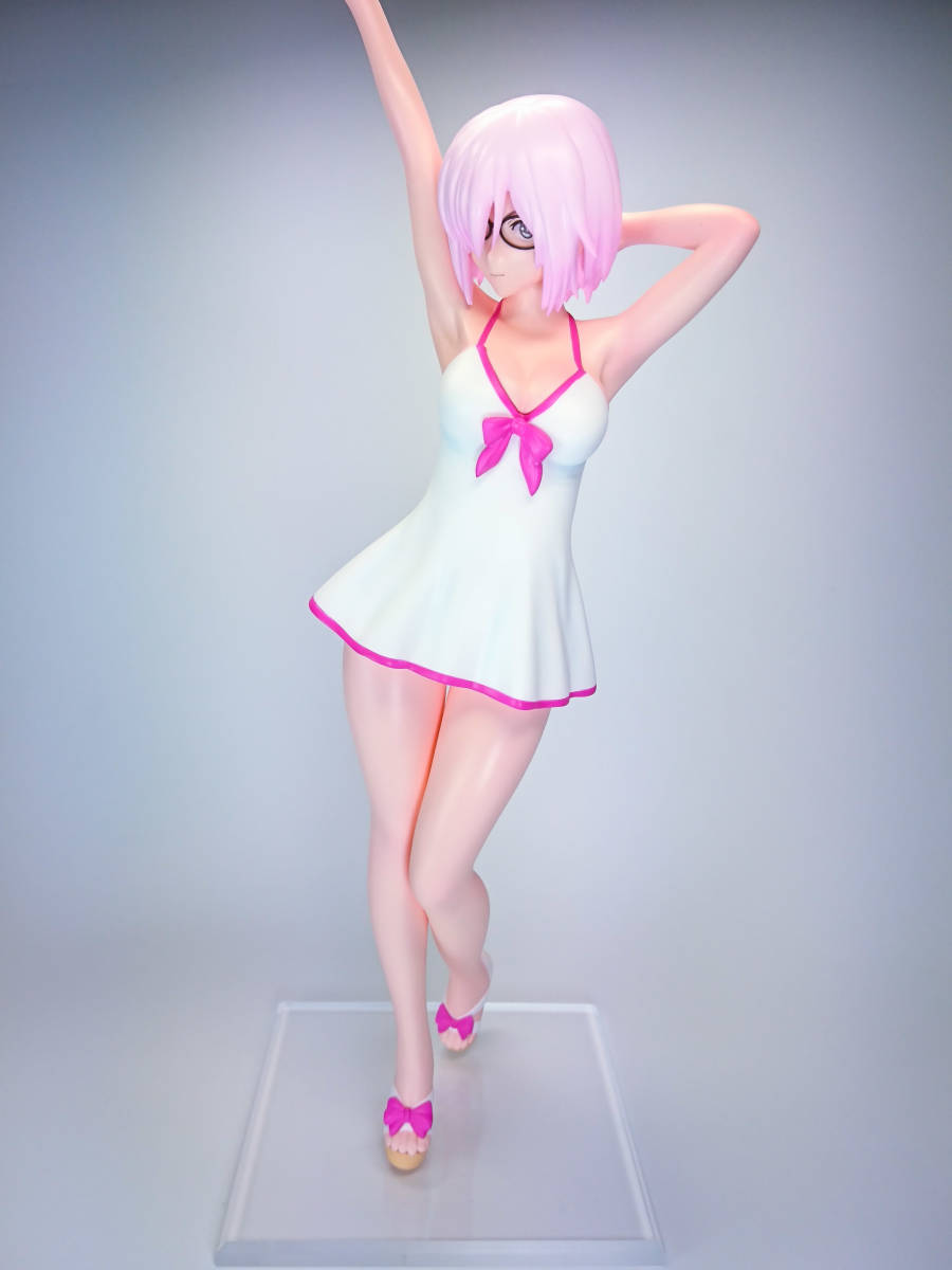 塗装済み 硫黄泉 fgo 1/7 マシュ キリエライト 水着ver ガレージキット 
