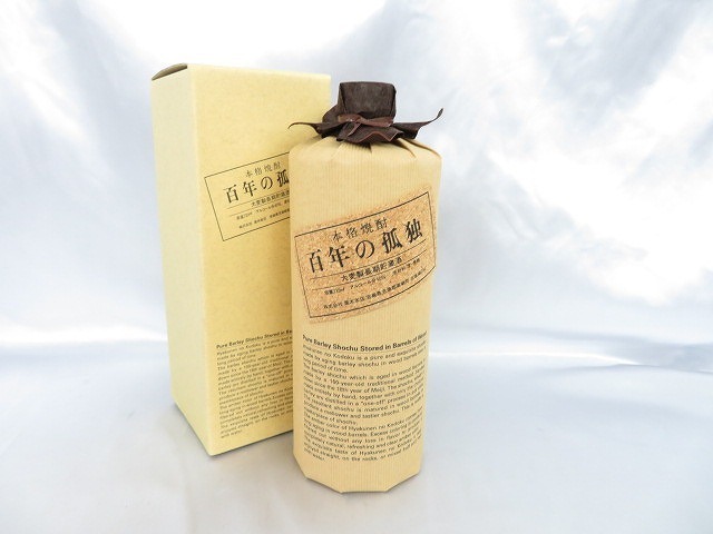 720ml 大麦製長期貯蔵酒 百年の孤独 40度 黒木本店 本格焼酎 麦