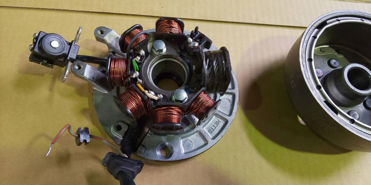 モンキー　12Ｖ　ジェネレーター　デンソー製　中古品_2