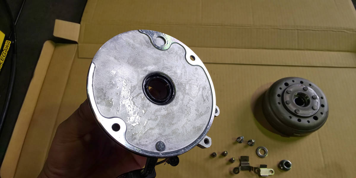 モンキー　12Ｖ　ジェネレーター　デンソー製　中古品_6